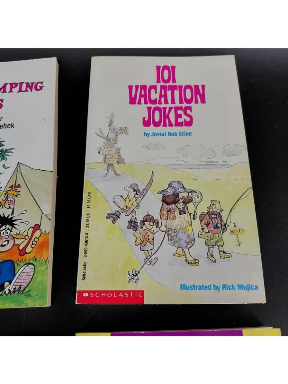 Vintage 101 Jokes Books Lot 4 Melvin Berger Scholastic Paperback 1980s Humor